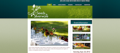 Seeds to Silverware website build