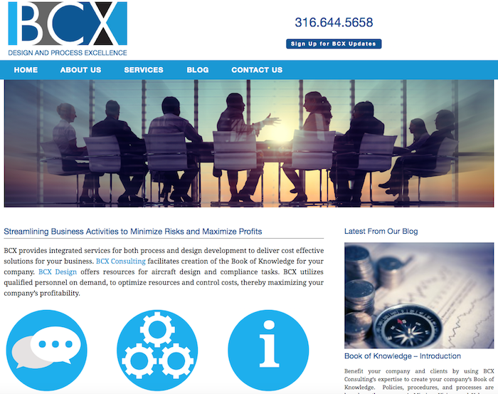 BCX Consulting Website