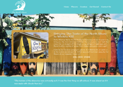 North Shore Shave Ice Website