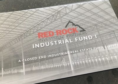 Pitch book for Red Rock Developments