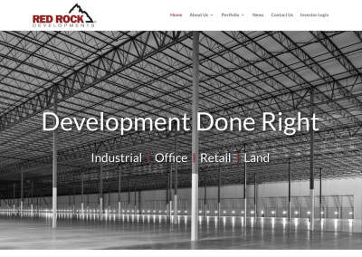 Red Rock Developments Website