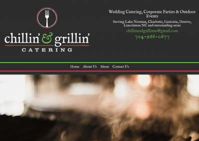 Chillin & Grillin Website