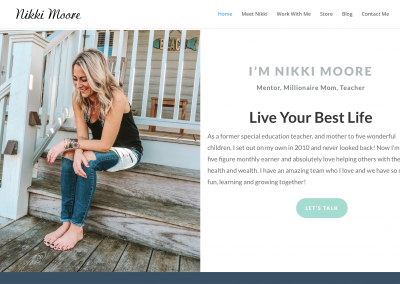 Nikki Moore website